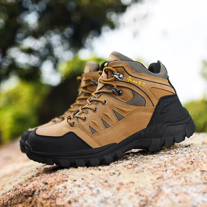 Big size Brown Hiking Boots Men Light Comfortable Men Trekking Shoe Travel Shoes High top Hiking Shoes Women Camping Sports
Big size Brown Hiking Boots Men Light Comfortable Men Trekking Shoe Travel Shoes High top Hiking Shoes Women Camping Sports