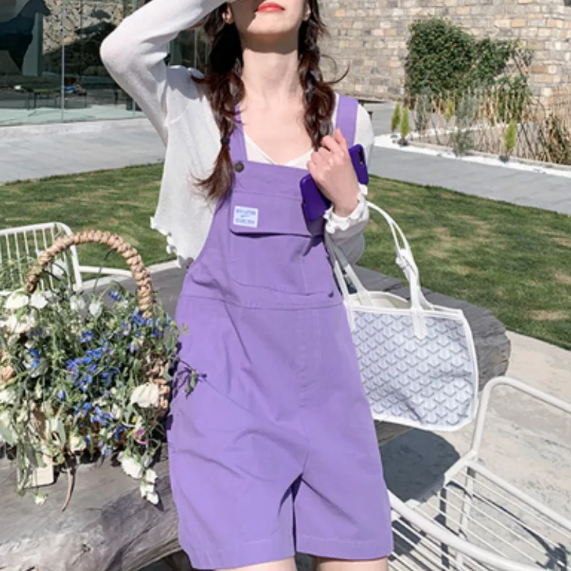 Rompers Women Sleeveless High Quality Solid Simple Large Size 3XL Loose All-match Korean Style Sweet Girls Fashion Streetwear
Rompers Women Sleeveless High Quality Solid Simple Large Size 3XL Loose All-match Korean Style Sweet Girls Fashion Streetwear