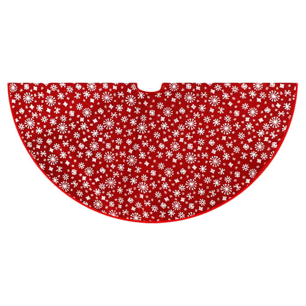 1PC Xmas Snowflake Printing Tree Skirt Xmas Tree Decor Christmas Adornment (Red)
1PC Xmas Snowflake Printing Tree Skirt Xmas Tree Decor Christmas Adornment (Red)