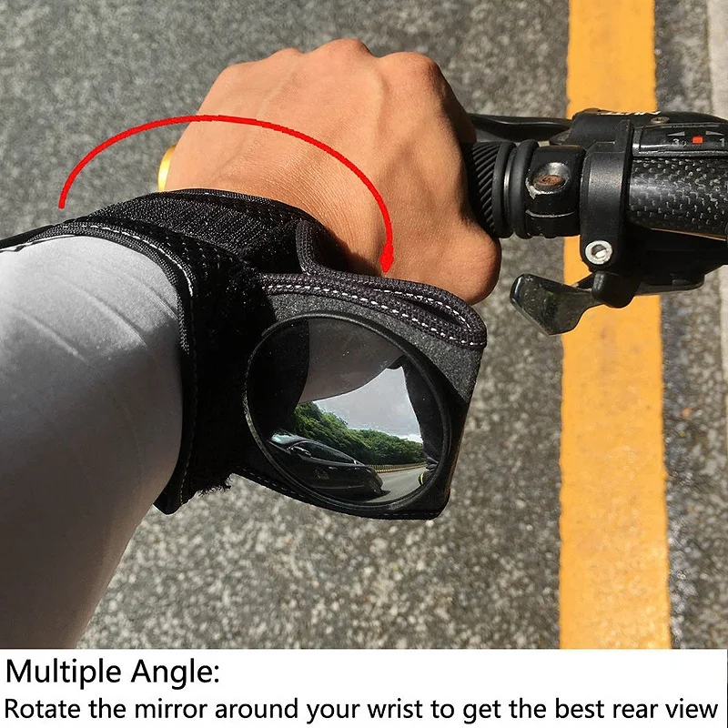 2Pcs Bicycle Mirrors Bicycle Wrist Mirror Rearview Wristband Motorbike Reflector Wristband Mirror Riding Equipment
2Pcs Bicycle Mirrors Bicycle Wrist Mirror Rearview Wristband Motorbike Reflector Wristband Mirror Riding Equipment