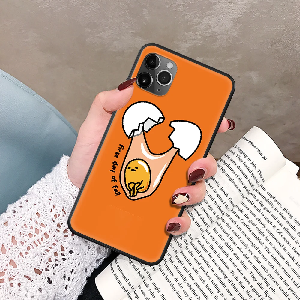 Gudetama Lazy Egg Phone Case For IPhone 5 5S SE 5C 6 6S 7 8 Plus X XS XR 11 12 Mini Pro Max 2020 black Waterproof Soft Cover
Gudetama Lazy Egg Phone Case For IPhone 5 5S SE 5C 6 6S 7 8 Plus X XS XR 11 12 Mini Pro Max 2020 black Waterproof Soft Cover
