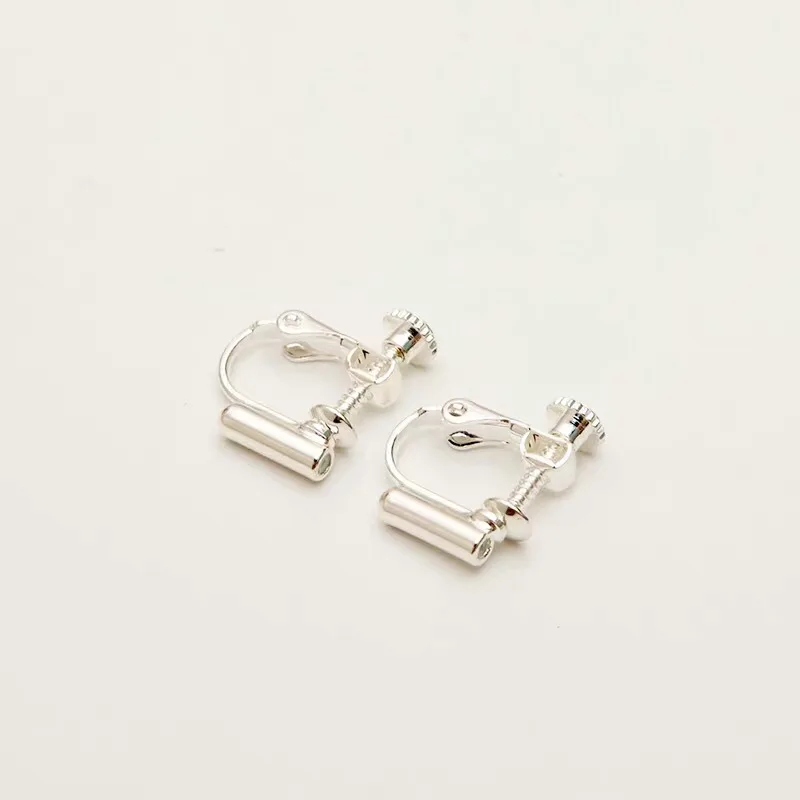 10Pcs/Lot Painless and Pierced Ear Screws Ear Clip Ear Buckle DIY Earring Accessories Material U-Shaped Conversion Ear Clip
10Pcs/Lot Painless and Pierced Ear Screws Ear Clip Ear Buckle DIY Earring Accessories Material U-Shaped Conversion Ear Clip