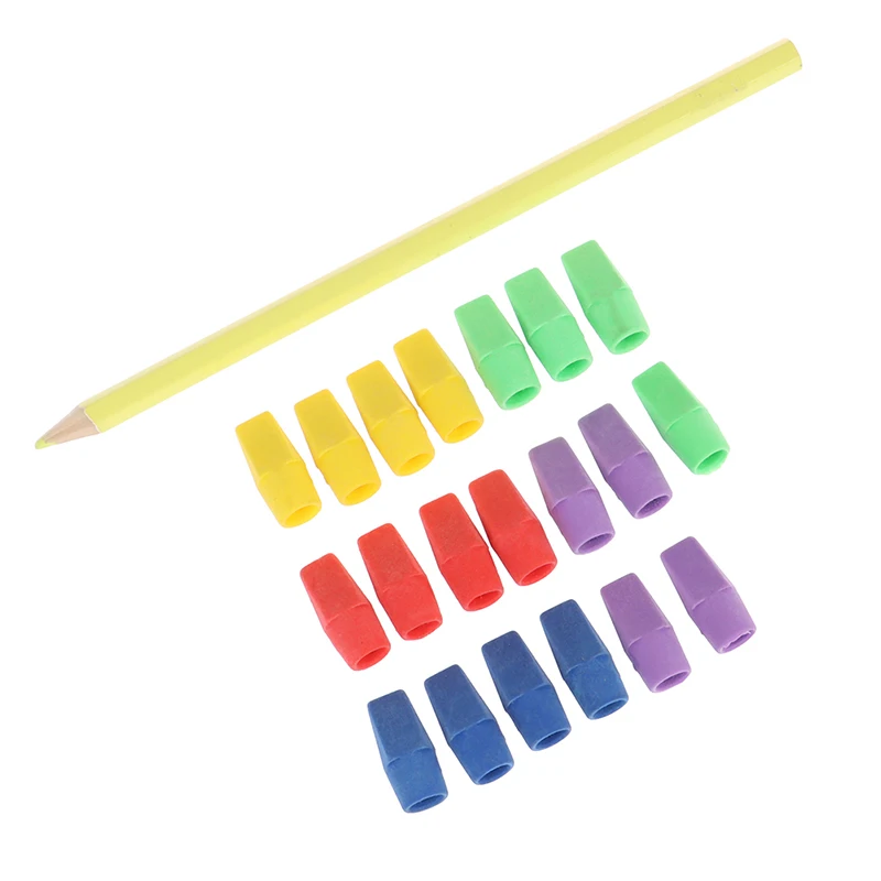 20PC Erasers Pencil Top Eraser Caps Chisel Shape Pencil Eraser Toppers Student Painting Correction Supplies Stationery SD&HI
20PC Erasers Pencil Top Eraser Caps Chisel Shape Pencil Eraser Toppers Student Painting Correction Supplies Stationery SD&HI