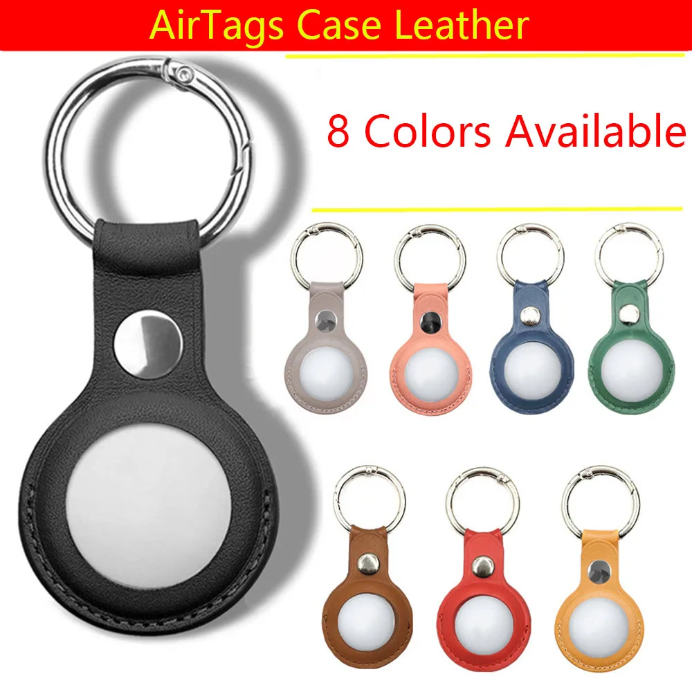 Leather Case For AirTags Keychain Lightweight Easy to Carry Protective Shell For Apple Airtags Anti-lost Tracker Locator Cover
Leather Case For AirTags Keychain Lightweight Easy to Carry Protective Shell For Apple Airtags Anti-lost Tracker Locator Cover