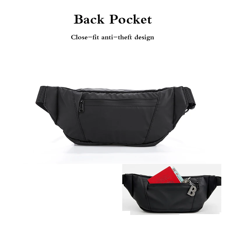 Waterproof Woman Waist Bag Fanny Pack Fashion Chest Pack Outdoor Crossbody Bag Large Capacity Unisex Belt Bags Hip Waist Packs 
Waterproof Woman Waist Bag Fanny Pack Fashion Chest Pack Outdoor Crossbody Bag Large Capacity Unisex Belt Bags Hip Waist Packs