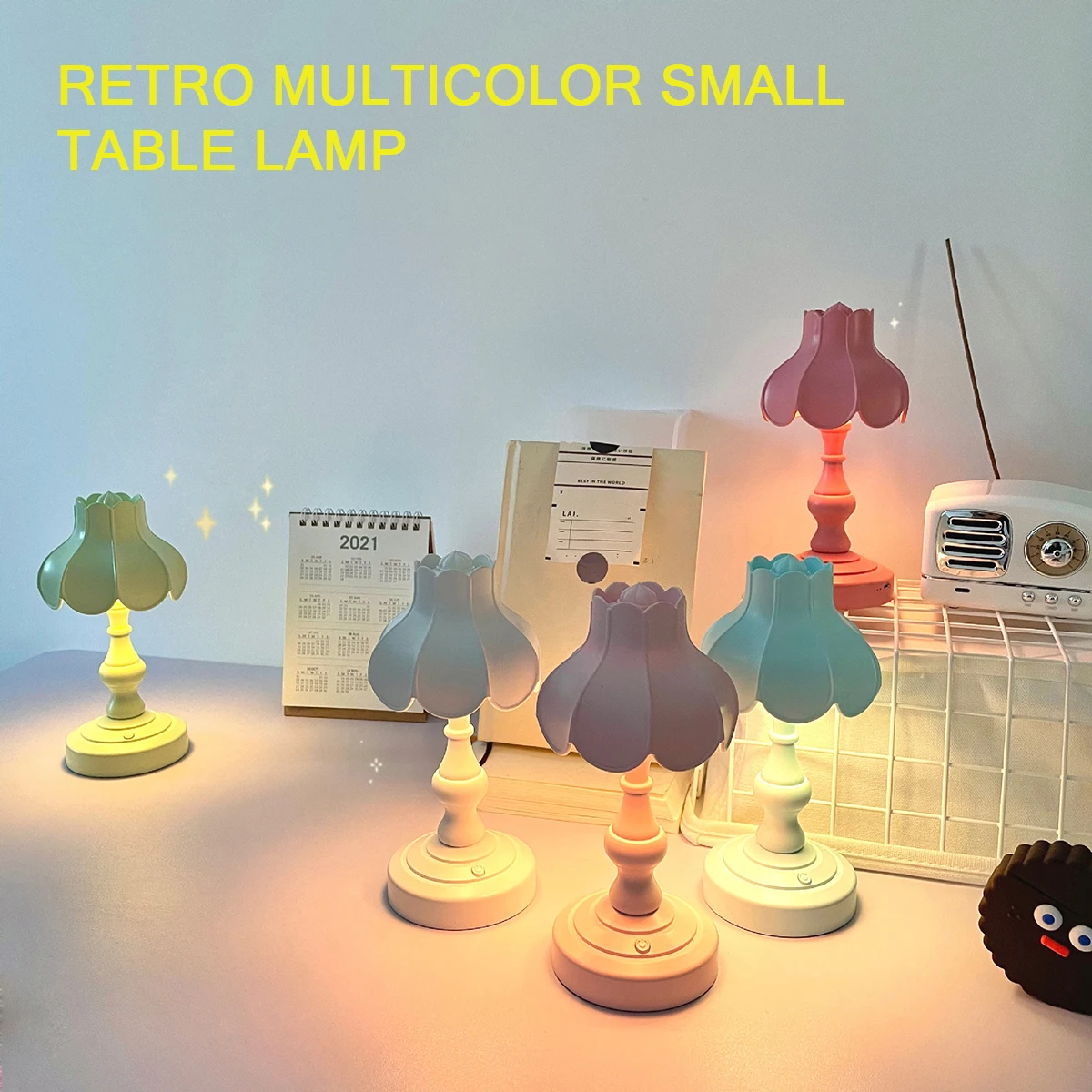 Bedroom Bedside Light Eye-protection Lotus Shape Desk Light USB Rechargeable LED Night Light Table Lamp Retro Desk Lamp
Bedroom Bedside Light Eye-protection Lotus Shape Desk Light USB Rechargeable LED Night Light Table Lamp Retro Desk Lamp