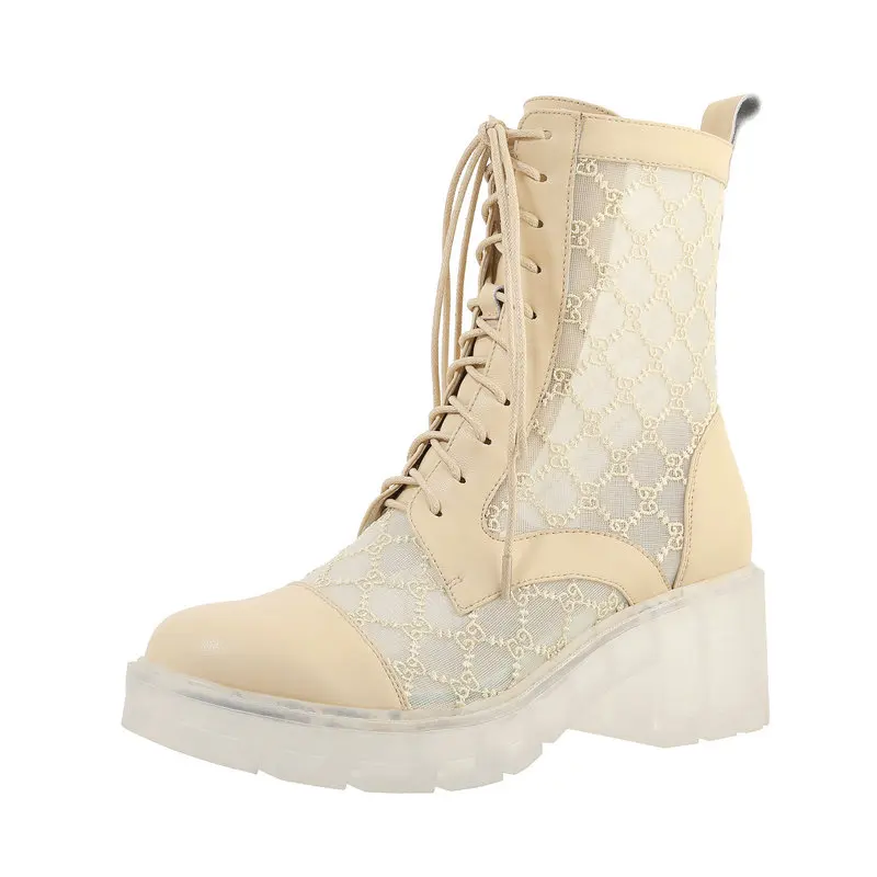 Brand Women Genuine Leather High Heels Summer Boots Corss-tied Party Daning Shoes Woman Retro Ankle Summer Boots
Brand Women Genuine Leather High Heels Summer Boots Corss-tied Party Daning Shoes Woman Retro Ankle Summer Boots