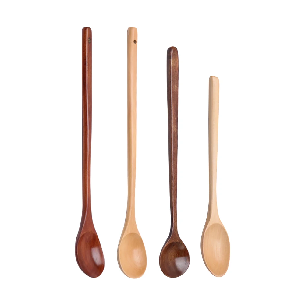 6pcs/set Multipurpose Kitchen Tool Dessert Non Stick Wooden Spoon Long Handle Milk Coffee For Drinking Mixing Japanese Style
6pcs/set Multipurpose Kitchen Tool Dessert Non Stick Wooden Spoon Long Handle Milk Coffee For Drinking Mixing Japanese Style
