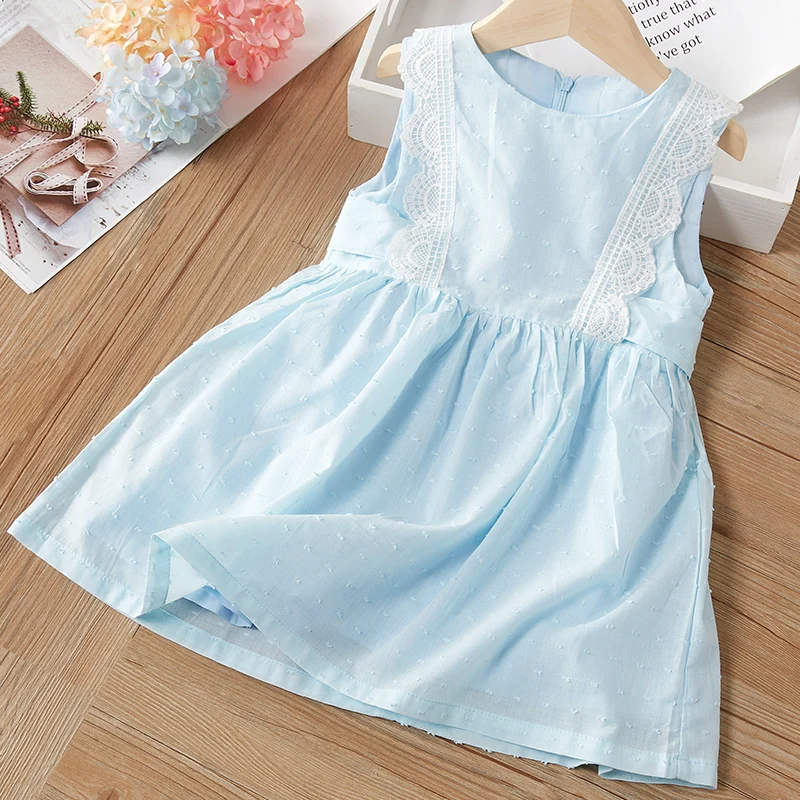 Toddler Girls Casual Dress Cute Summer Solid Kids Clothes Sleeveless Lace Girls Vest Princess Dress Holiday Children Clothes
Toddler Girls Casual Dress Cute Summer Solid Kids Clothes Sleeveless Lace Girls Vest Princess Dress Holiday Children Clothes