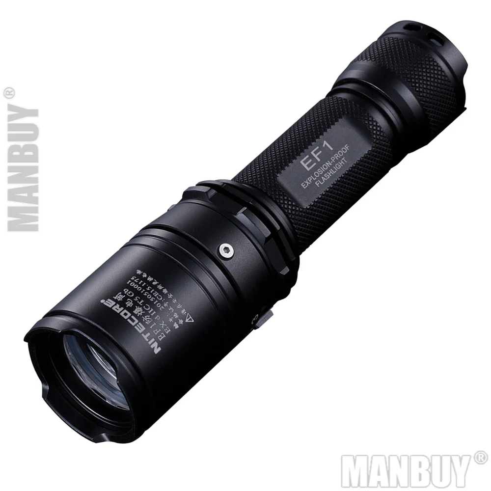 Бесплатная доставка взрывозащищенный светодиодный фонарик NITECORE EF1 830 люмен ProTorch