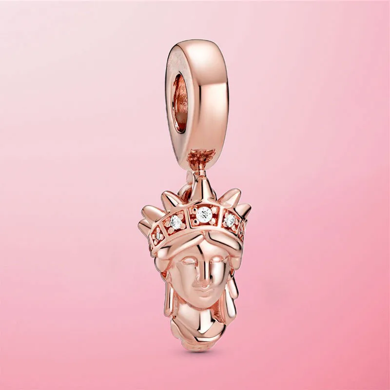 2020 Summer 925 Sterling Silver New York Statue of Liberty Dangle Charms fit beads bracelets DIY accessories for women jewelry
2020 Summer 925 Sterling Silver New York Statue of Liberty Dangle Charms fit beads bracelets DIY accessories for women jewelry