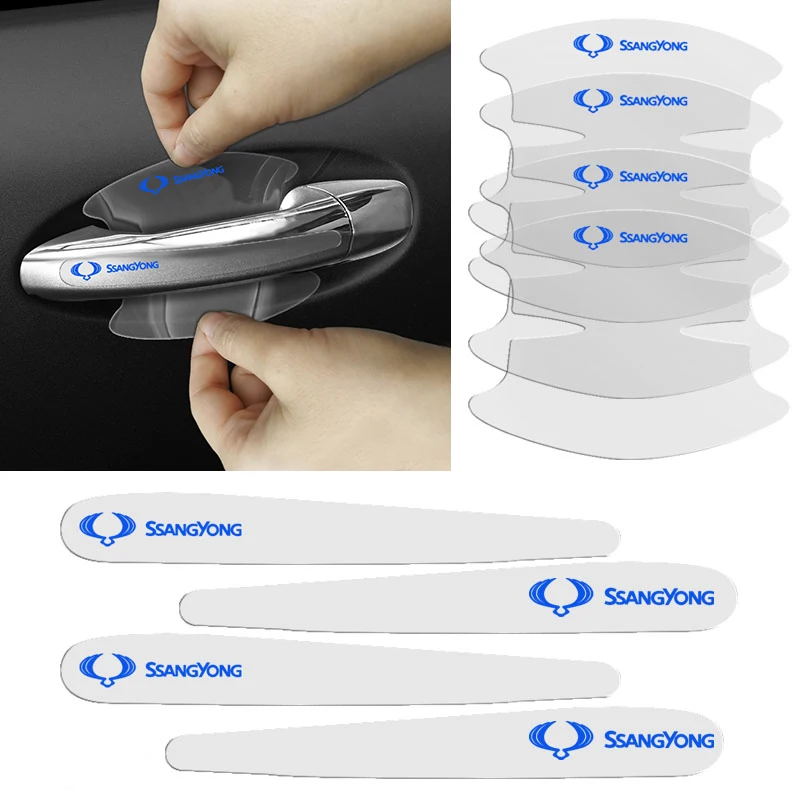 8pcs Car Sticker Car Door Handle Bowl Protective Transparent Sticker For SsangYong Actyon Turismo Rodius Rexton Korando Kyron
8pcs Car Sticker Car Door Handle Bowl Protective Transparent Sticker For SsangYong Actyon Turismo Rodius Rexton Korando Kyron