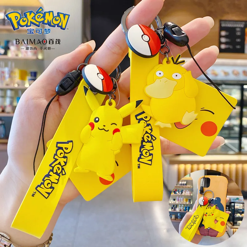 Genuine Mobile Phone Lanyard Creative Pikachu Keychain Female Couple Bag Key Pendant
Genuine Mobile Phone Lanyard Creative Pikachu Keychain Female Couple Bag Key Pendant