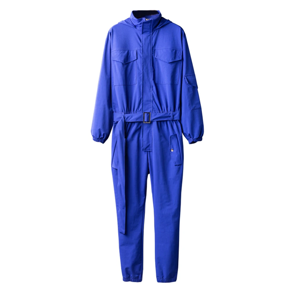 Men's Y2K Multi Pockets Cargo Joggers Jumpsuits Hoodie with Belt Loose Long Sleeve Hooded Pants 
Men's Y2K Multi Pockets Cargo Joggers Jumpsuits Hoodie with Belt Loose Long Sleeve Hooded Pants