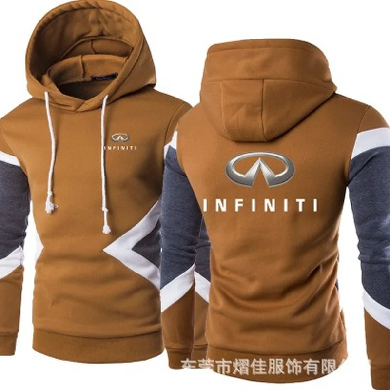 2021 New Men Infiniti Spring Autumn Fashion Pullover Sweatshirts Patchwork Casual Cotton Hoodies Clothing S-5XL Size
2021 New Men Infiniti Spring Autumn Fashion Pullover Sweatshirts Patchwork Casual Cotton Hoodies Clothing S-5XL Size