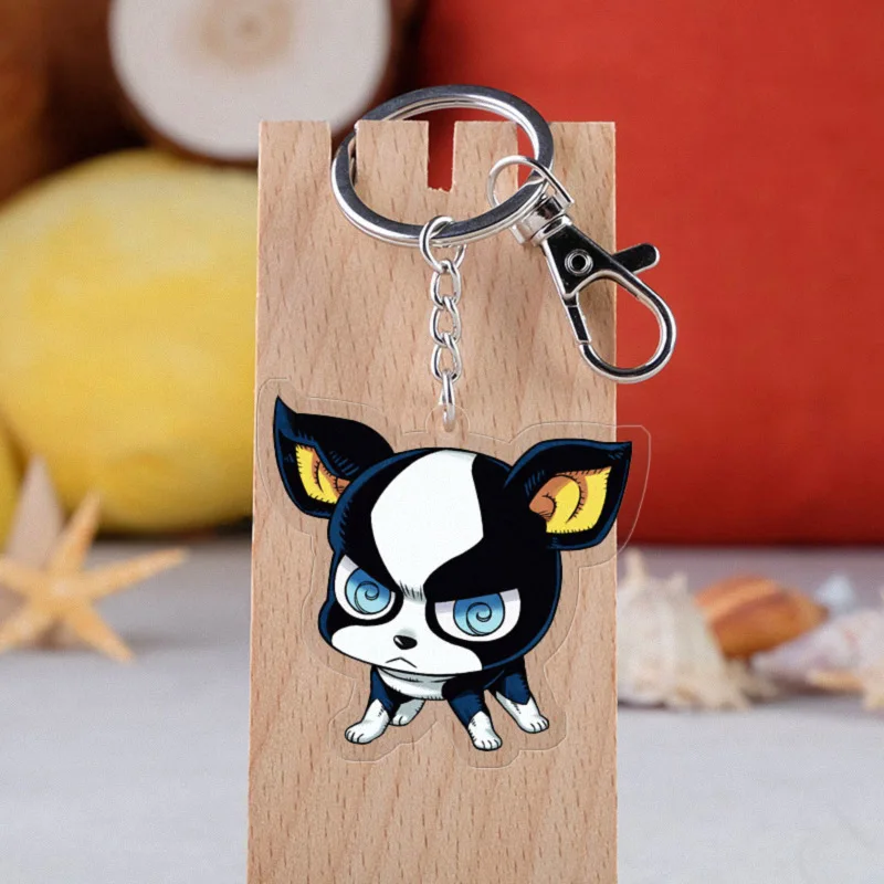 Anime JOJOs Bizarre Adventure Keychain Acrylic Figure Kujo Jotaro Kira Yoshikage Caesar Pendent Keyring Collection Gift
Anime JOJOs Bizarre Adventure Keychain Acrylic Figure Kujo Jotaro Kira Yoshikage Caesar Pendent Keyring Collection Gift