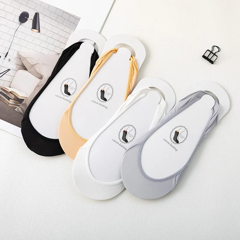 Носки-невидимки женские летние Нескользящие, тонкие шелковые Нескользящие, тонкие, из вискозы, на высоком каблуке, 3 пары 
Носки-невидимки женские летние Нескользящие, тонкие шелковые Нескользящие, тонкие, из вискозы, на высоком каблуке, 3 пары