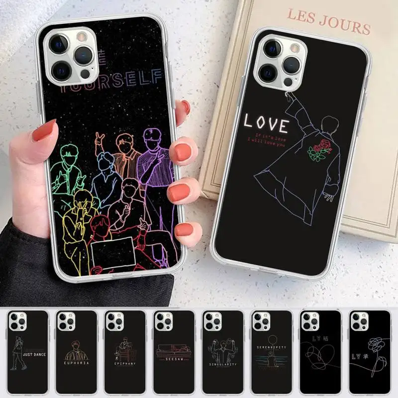 Love Yourself Art Phone Case for iPhone 11 12 13 mini pro XS MAX 8 7 6 6S Plus X 5S SE 2020 XR case
Love Yourself Art Phone Case for iPhone 11 12 13 mini pro XS MAX 8 7 6 6S Plus X 5S SE 2020 XR case
