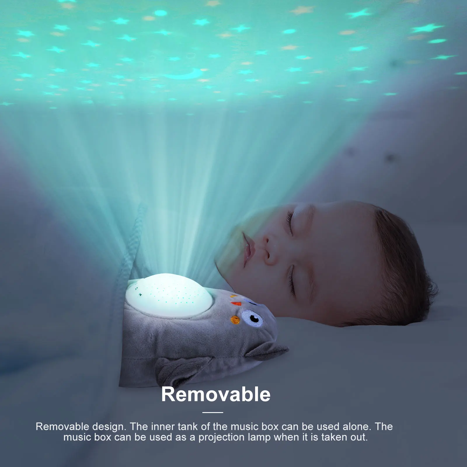 Cute Kids Soft Stuffed Toys Animal Plush Light Toys DIY With Music & Stars Projector Sleep Led Night Lamp Baby Toys 
Cute Kids Soft Stuffed Toys Animal Plush Light Toys DIY With Music & Stars Projector Sleep Led Night Lamp Baby Toys
