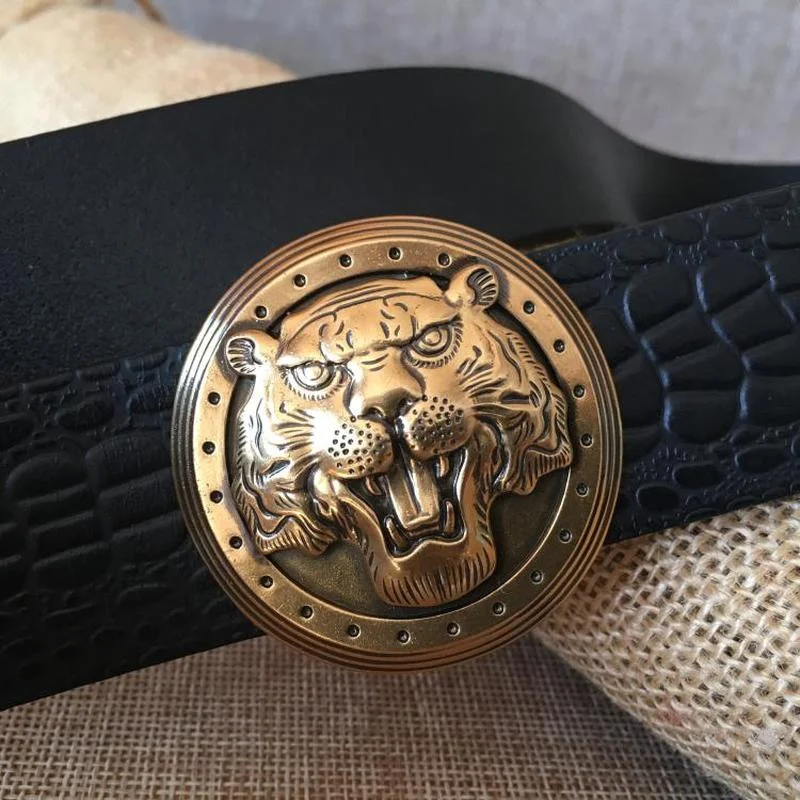 Belt for Men Military 2021 Fashion Automatic Buckle Leather Belt Business Casual Male Belt High Quality Tiger Head Belt Buckle
Belt for Men Military 2021 Fashion Automatic Buckle Leather Belt Business Casual Male Belt High Quality Tiger Head Belt Buckle