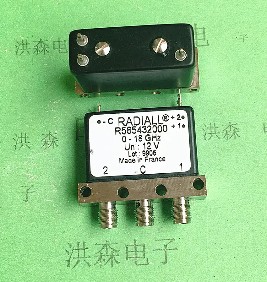 RF микроволновая печь RADIALL R565432000 12 в 18 ГГц один в два SMA RF коаксиальный переключатель
RF микроволновая печь RADIALL R565432000 12 в 18 ГГц один в два SMA RF коаксиальный переключатель