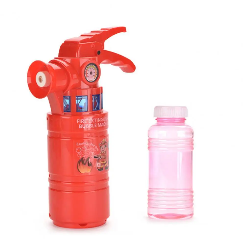Bubble Blower Toy Warning Sound Flashing Light Red Extinguisher Bubble Machine for Gift 
Bubble Blower Toy Warning Sound Flashing Light Red Extinguisher Bubble Machine for Gift