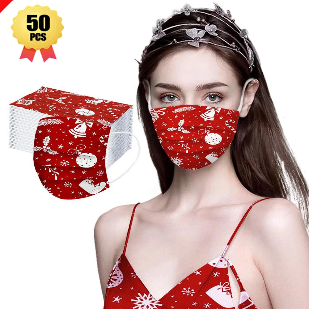 50pcs Disposable Adult Merry Christmas Medical Mask 3 Layer Ply Filter Mask mouth Face mask Anti-Dust child Surgical Masks
50pcs Disposable Adult Merry Christmas Medical Mask 3 Layer Ply Filter Mask mouth Face mask Anti-Dust child Surgical Masks