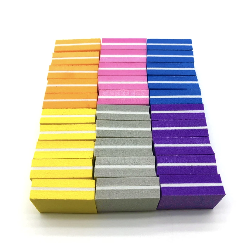 50pcs Double-sided Mini Nail File Blocks Colorful Sponge Nail Polish Sanding Buffer Strips Nail Polishing Manicure Tools
50pcs Double-sided Mini Nail File Blocks Colorful Sponge Nail Polish Sanding Buffer Strips Nail Polishing Manicure Tools