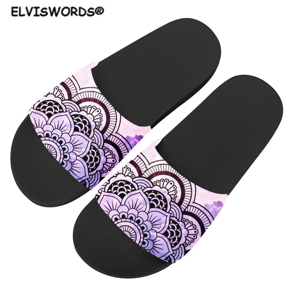 ELVISWORDS Summer Women Sandals Beautiful Bohemian Flower Pattern Slides for Ladies Casual Home Slip on Flats Girl Slippers 2020
ELVISWORDS Summer Women Sandals Beautiful Bohemian Flower Pattern Slides for Ladies Casual Home Slip on Flats Girl Slippers 2020