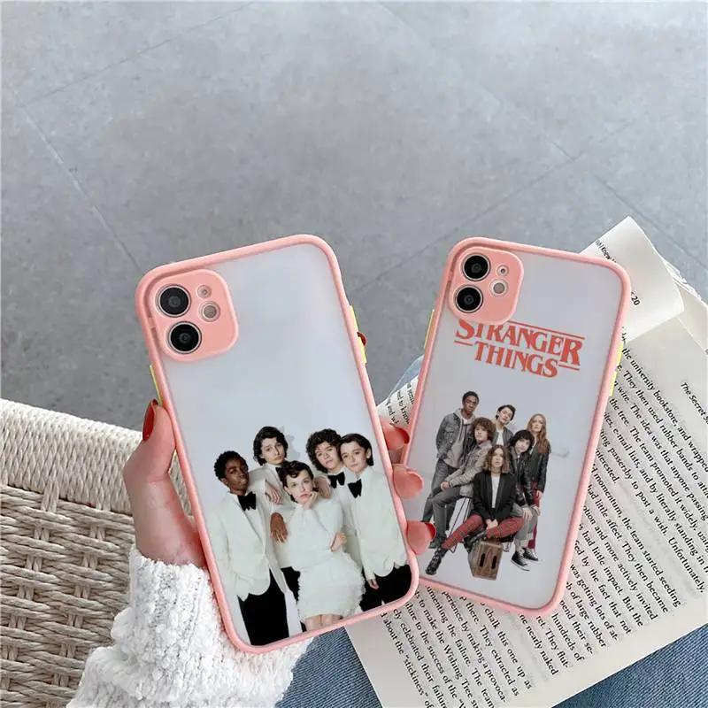 ciciber Stranger Stranger Things season Phone Case For iPhone 13 12 11 Mini Pro XR XS Max 7 8 Plus X Matte transparent 
ciciber Stranger Stranger Things season Phone Case For iPhone 13 12 11 Mini Pro XR XS Max 7 8 Plus X Matte transparent