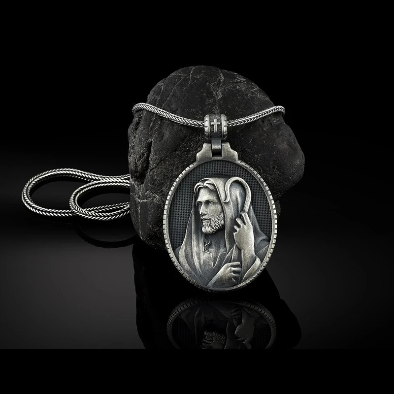 Creative Retro Christian Jesus Pattern Pendant Necklace Exquisite Men's Amulet Jewelry Brothers Party Accessories Best Gift
Creative Retro Christian Jesus Pattern Pendant Necklace Exquisite Men's Amulet Jewelry Brothers Party Accessories Best Gift
