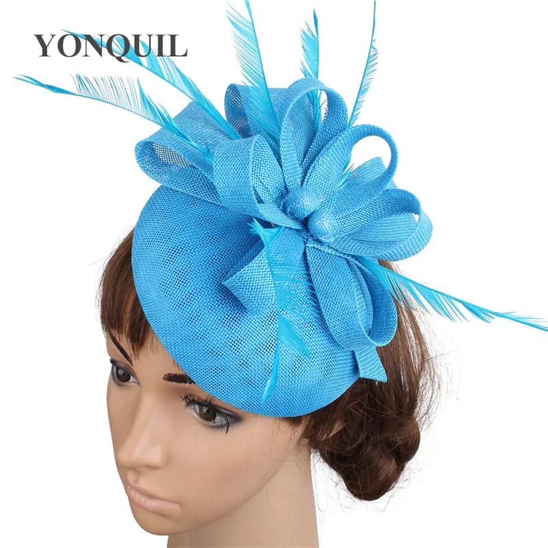 Bridal Feathers Fascinators Wedding Hats Womens Ladies Race Headwear With Hair Clips Chapeau Cap Race Fashion Hair Accessories
Bridal Feathers Fascinators Wedding Hats Womens Ladies Race Headwear With Hair Clips Chapeau Cap Race Fashion Hair Accessories