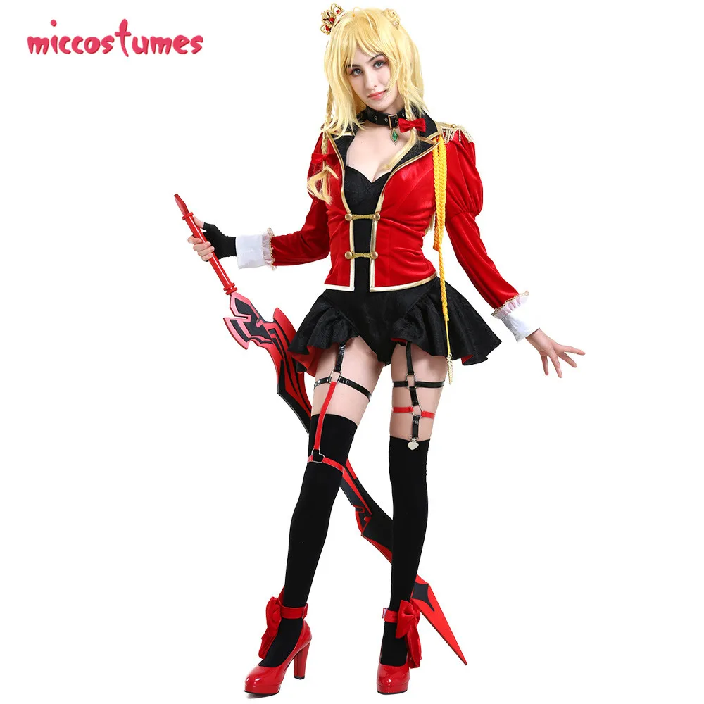 Fate Saber Nero Cosplay Fate Grand Order Cosplay Glittering Ceremonial Christmas Cosplay Costume
Fate Saber Nero Cosplay Fate Grand Order Cosplay Glittering Ceremonial Christmas Cosplay Costume