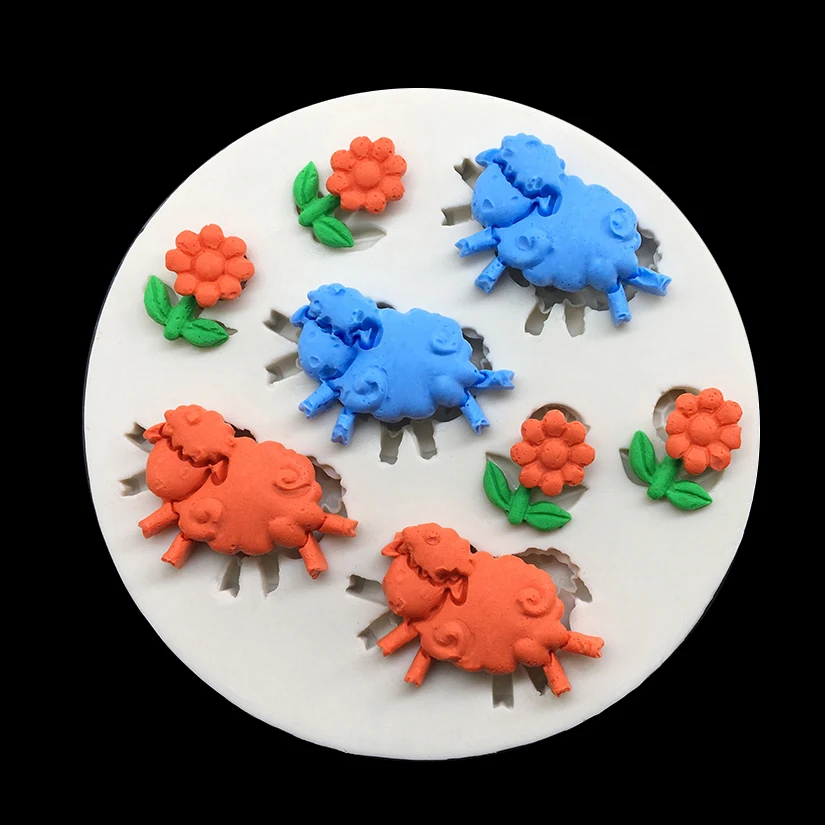 Wholesale 10 pcs Sheep Silicone Sugarcraft Cupcake Baking Mold Fondant Cake Decorating Tools
Wholesale 10 pcs Sheep Silicone Sugarcraft Cupcake Baking Mold Fondant Cake Decorating Tools
