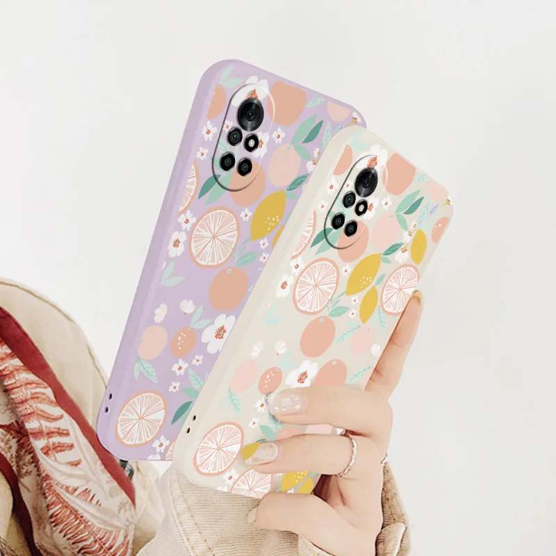 Orange Liquid Silicone Phone Case For Huawei Nova 8 7 Pro SE 6 SE 5 Pro 5Z 5I 5Ipro 5T 4 4E Soft Back Cover
Orange Liquid Silicone Phone Case For Huawei Nova 8 7 Pro SE 6 SE 5 Pro 5Z 5I 5Ipro 5T 4 4E Soft Back Cover