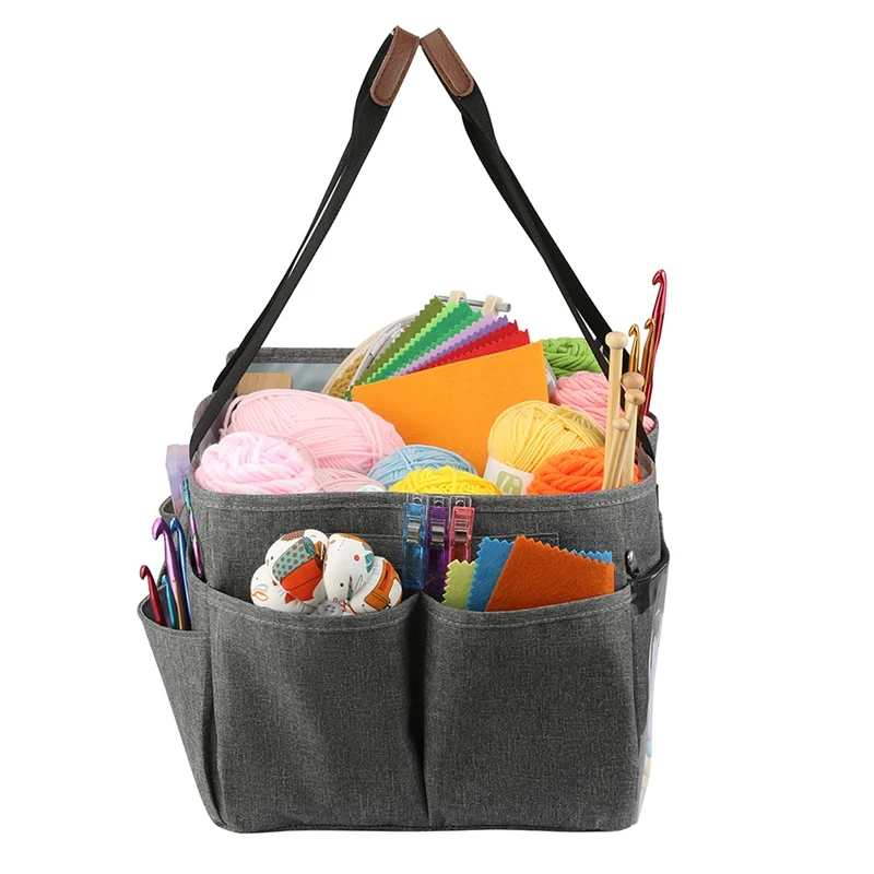 Craft and Art Bag for Supplies with Pockets, Oxford Tote Bag for Artist, Kid, Teacher Organizer Storage
Craft and Art Bag for Supplies with Pockets, Oxford Tote Bag for Artist, Kid, Teacher Organizer Storage