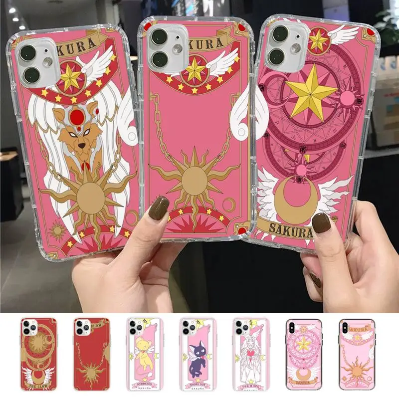Card Captor Sakura Phone Case For iPhone X XS MAX 6 6s 7 7plus 8 8Plus 5S SE 2020 XR 11 11pro max DIY Clear capa
Card Captor Sakura Phone Case For iPhone X XS MAX 6 6s 7 7plus 8 8Plus 5S SE 2020 XR 11 11pro max DIY Clear capa