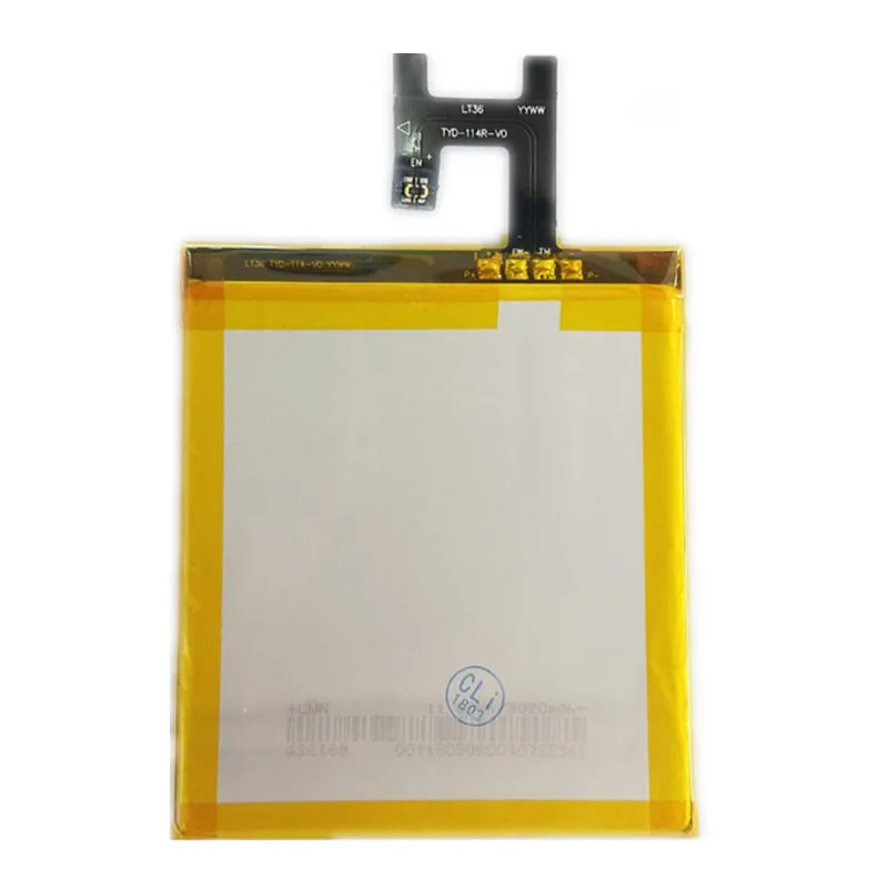

New 2330mAh LIS1502ERPC Replacement Battery For SONY Xperia Z L36h L36i C6602 SO-02E C6603 S39H M2 S50h D2303 D2306 Phone