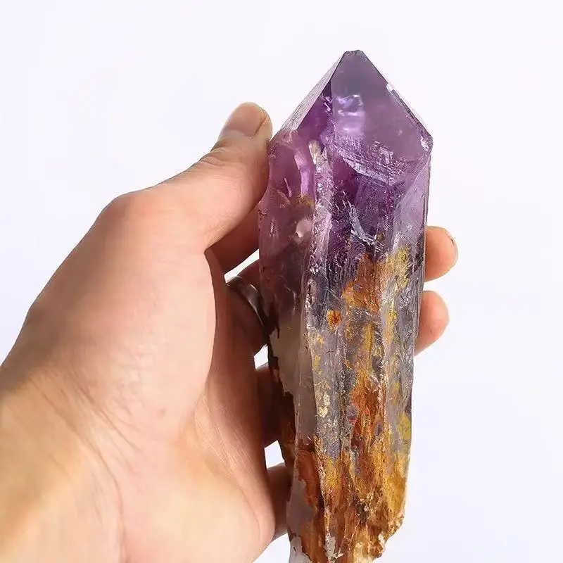 1pc Large Healing Crystals Point Raw Amethyst Spiritual Quartz Specimen Wand Tower
1pc Large Healing Crystals Point Raw Amethyst Spiritual Quartz Specimen Wand Tower