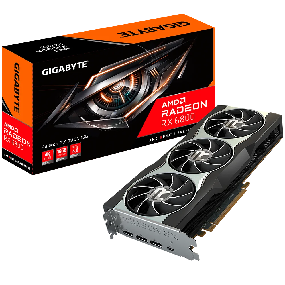 Оригинальная графическая карта GPU RX 6800 16 Гб для игровой Видеокарты Radeon RX 6800 16G
Оригинальная графическая карта GPU RX 6800 16 Гб для игровой Видеокарты Radeon RX 6800 16G