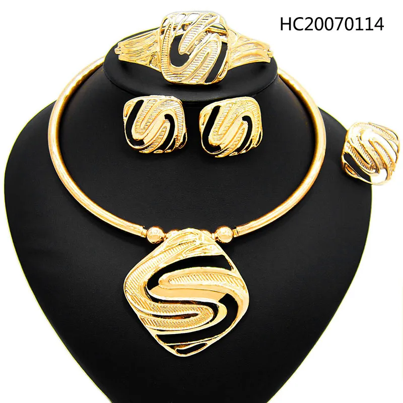 Yulaili Fashion Bridal Jewelry Sets for Women Gold Necklace Earrings Bracelet Ring Wedding Engagement Jewellery Free Shipping
Yulaili Fashion Bridal Jewelry Sets for Women Gold Necklace Earrings Bracelet Ring Wedding Engagement Jewellery Free Shipping