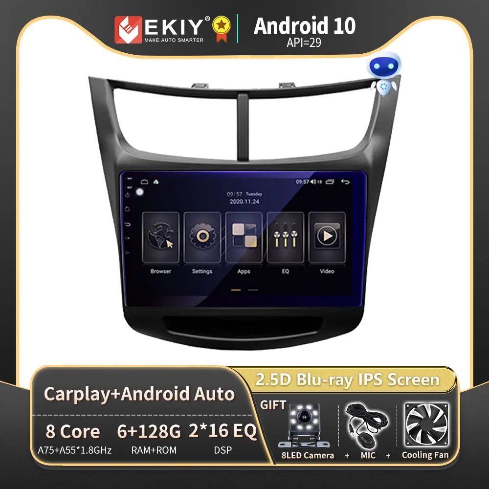EKIY 1280*720 Blu-ray IPS DSP Android 10 Car Radio For Chevrolet Sail 3 2015-2018 Navigation GPS Stereo no 2 Din 2din DVD Player
EKIY 1280*720 Blu-ray IPS DSP Android 10 Car Radio For Chevrolet Sail 3 2015-2018 Navigation GPS Stereo no 2 Din 2din DVD Player