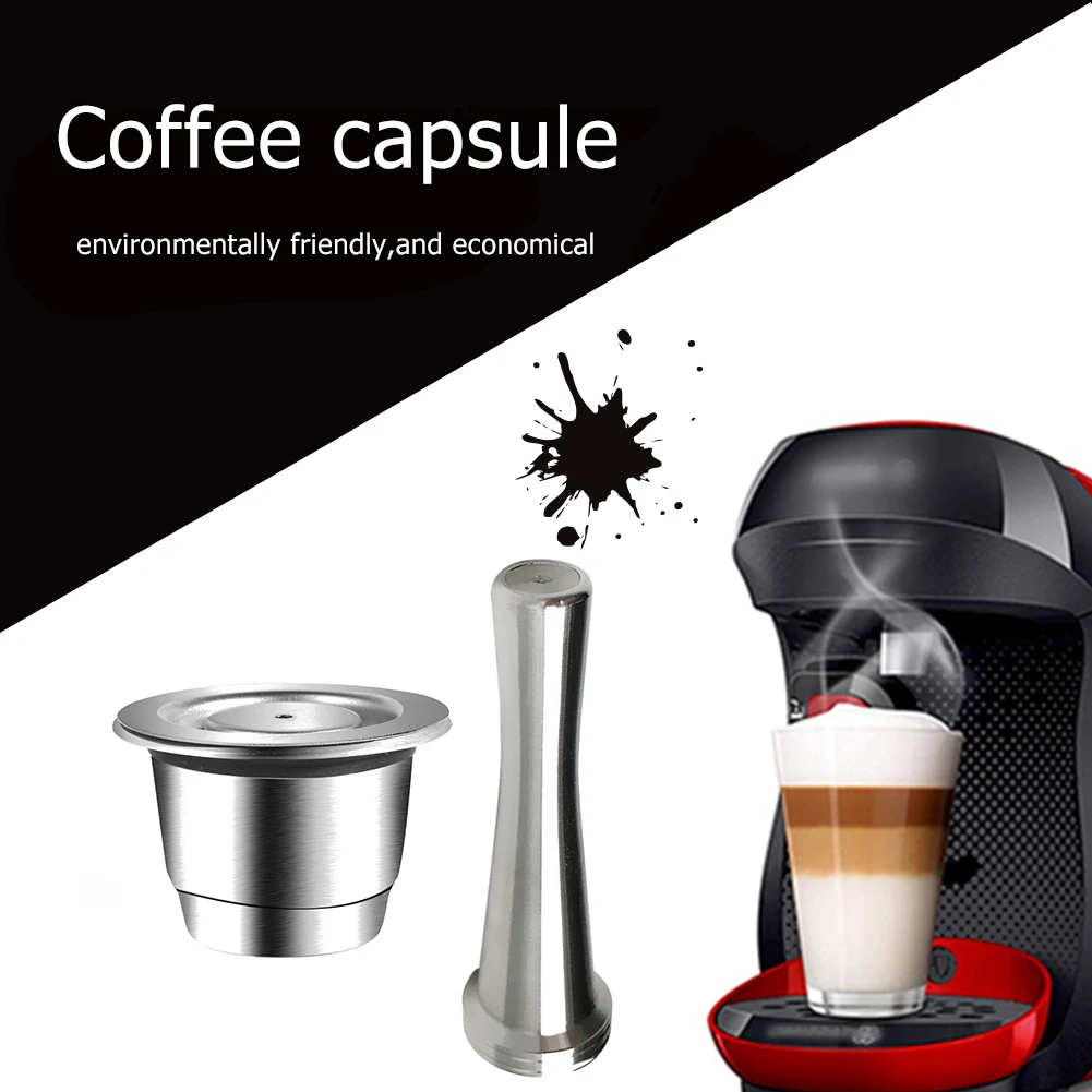 Dropship Reusable Coffee Capsule For Nespresso Machine Refilable Maker Filter For Cafeteira Nespresso inissia Stainless Steel
Dropship Reusable Coffee Capsule For Nespresso Machine Refilable Maker Filter For Cafeteira Nespresso inissia Stainless Steel