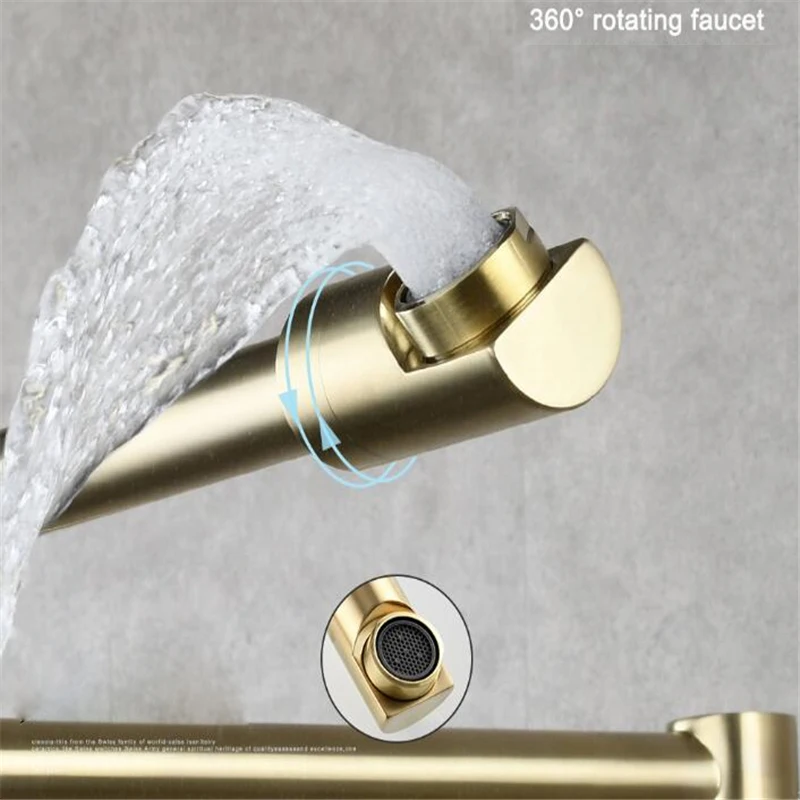 Kitchen Faucets Brass Pot Filler Tap Single Cold Wall Mounted Bathroom 360 Rotate Folding Washing Basin Faucet Crane Sink Taps
Kitchen Faucets Brass Pot Filler Tap Single Cold Wall Mounted Bathroom 360 Rotate Folding Washing Basin Faucet Crane Sink Taps