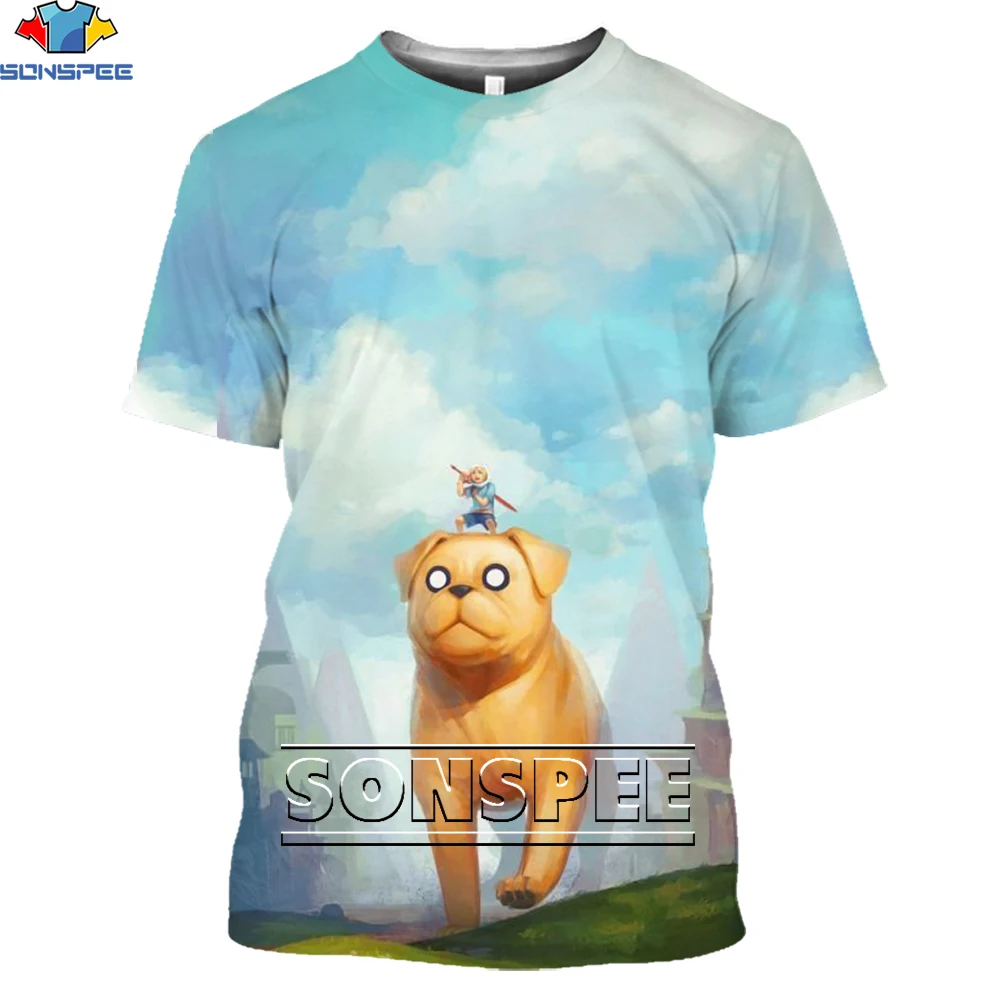SONSPEE 2021 New Cartoon Character Pattern 3D Printing Casual Trend T-shirt Loose Men and Women Shirts
SONSPEE 2021 New Cartoon Character Pattern 3D Printing Casual Trend T-shirt Loose Men and Women Shirts