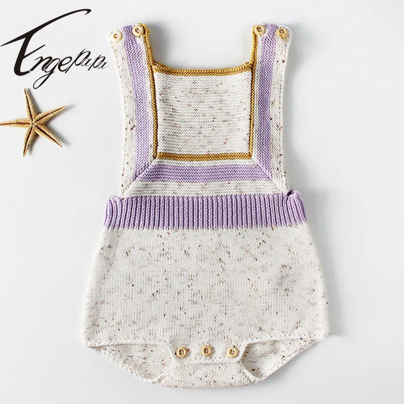 Engepapa Geometric Strap Knitting Bodysuits Spring Autumn Toddler Baby Girl Knitting Sleeveless Jumpsuit Baby Girls Clothes
Engepapa Geometric Strap Knitting Bodysuits Spring Autumn Toddler Baby Girl Knitting Sleeveless Jumpsuit Baby Girls Clothes