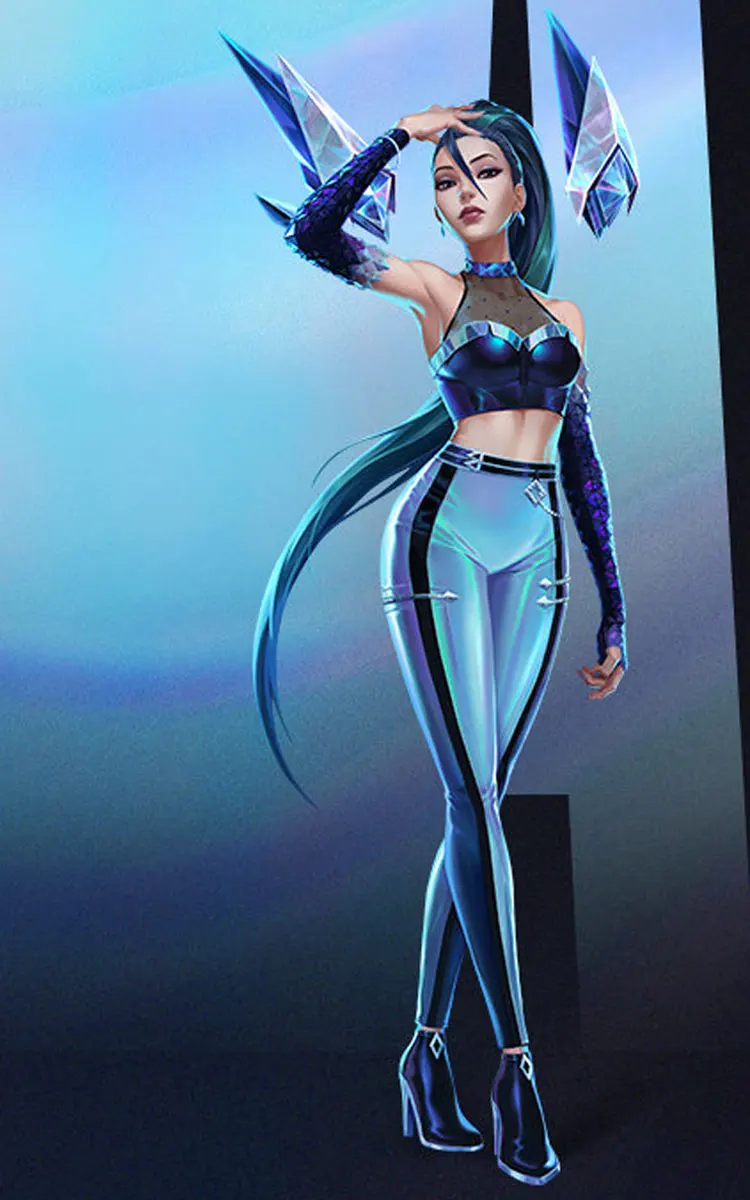 LOL KDA ALL OUT Kaisa Cosplay Costume THEBADDEST kaisa cosplay costume top pants
LOL KDA ALL OUT Kaisa Cosplay Costume THEBADDEST kaisa cosplay costume top pants