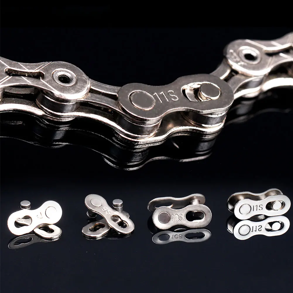 5 Pairs of Bike Chain Quick links Mountain Bike Chain Missing Quick Connector to Connect Main link, Speed is 6 7 8 9 10 11
5 Pairs of Bike Chain Quick links Mountain Bike Chain Missing Quick Connector to Connect Main link, Speed is 6 7 8 9 10 11