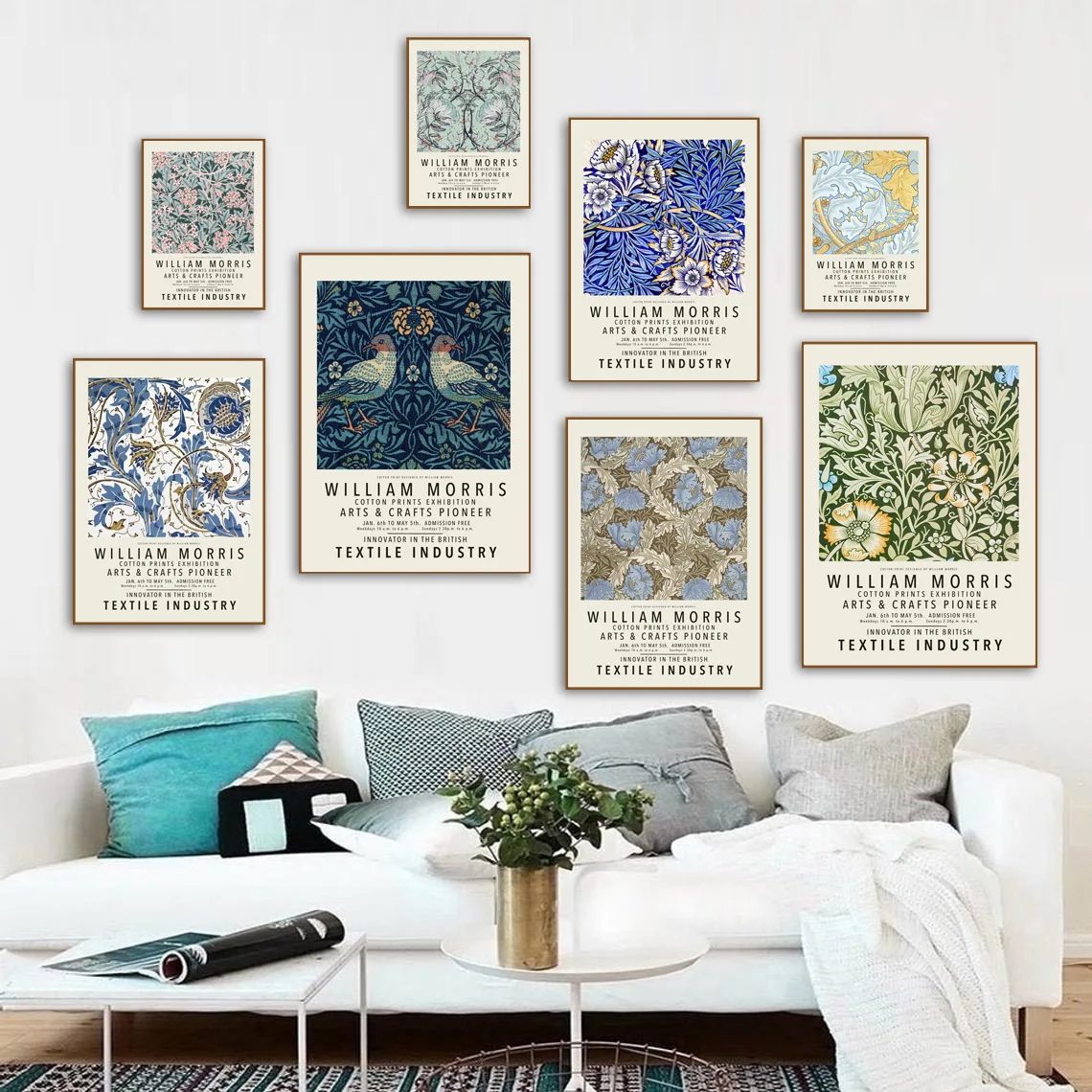 William Morris Vintage Bird Leaf Floral Wall Art Canvas Painting Nordic Posters And Prints Wall Pictures For Living Room Decor
William Morris Vintage Bird Leaf Floral Wall Art Canvas Painting Nordic Posters And Prints Wall Pictures For Living Room Decor