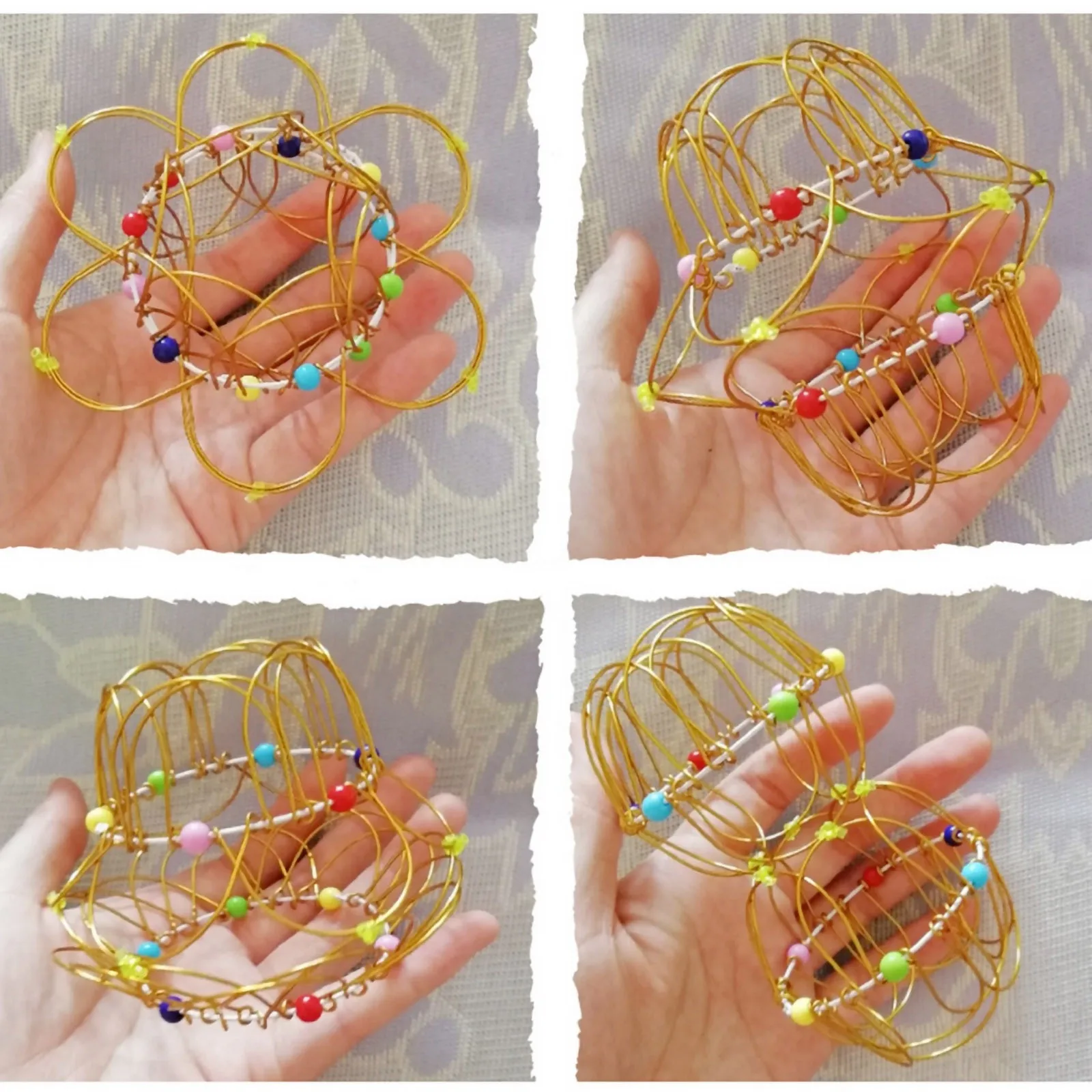 Decompression Deformation Soft Steel Magic Flower Basket Hoop 2pcs Stress Reliever Toys Fidget Toys Антистресс
Decompression Deformation Soft Steel Magic Flower Basket Hoop 2pcs Stress Reliever Toys Fidget Toys Антистресс